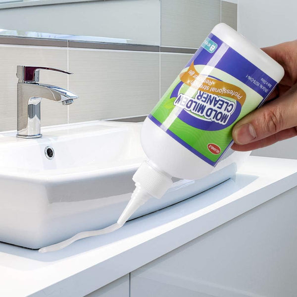 Mold Mildew Cleaner Gel, Household Cleaner for Wall Tiles Grout Sealant Bathroom Cleaning - 8 Fl.Oz (Pack of 1)