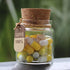 Infmetry Valentines Day Gifts, Capsule Notes Pills in Glass Bottle, Letter Messages for Couples, 25pcs Yellow