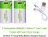 C Batteries- 2 Pack Rechargeable C Batteries,5000mWh Lithium ion C Size Battery 1.5V with 2 in 1 USB A to Type C Charger,Portable USB Rechargeable C Cell Batteries