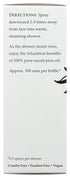Travertine Spa Eucalyptus Steam Shower Spray, 2 oz