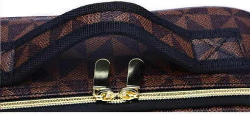 Travel Makeup Train Case, Portable Organizer with Adjustable Dividers for Cosmetics, Makeup Brushes, Toiletry