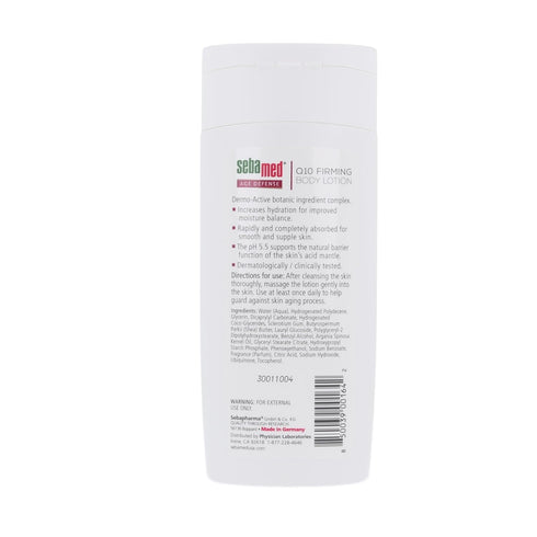 Sebamed Age Defense Q10 Firming Body Lotion, pH 5.5, 6.8 Fluid Ounces (200 Milliliters) with Dermo-Active Complex
