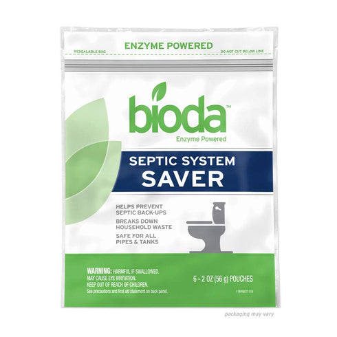 Septic System Saver, Professional Strength, 6-Pack for 6-Month Supply