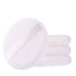 WSYUB Powder Puff, Ultra Soft Large Velour Body Powder Puffs, 4.13 inch, 4pcs, Round, White