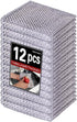 Vhalyx 12pcs Scratch-Free Steel Dishcloths. Reusable, Quick-Dry, Odorless. Perfect for Dishes, Sinks, cookware.