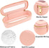 Clear Mini Makeup Bag, Small TSA Approved Travel Brush Bag, Portable Waterproof Cosmetic Organizer Bag for Women (Slim