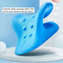 KBBYT Ergonomic Cervical Neck Shoulder Stretcher Massage Pillow Traction Device Muscle Relaxation Relieve Pain Cervical