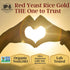 Made with 600 mg Organic Red Yeast Rice - IP6 International, 120 Vegetarian Capsules
