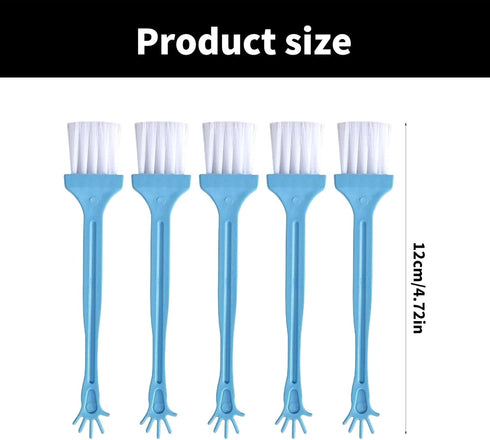 XUZHID BrushPack 5 Cleaning of Small Keyboard Brush Portable Design for Efficient Removal and Easy Maintenance