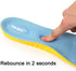 VoMii Unisex Shoe Insoles, Memory Foam, High Arch Support for Men and Women, Plantar Fasciitis Relief