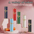 5ml Mini Portable Refillable Perfume Spray Bottle - Genuine Leather Shell, Great for Travel