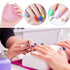 Resin Nail Art Plate Palette, Makeup Gel Polish Color Mixing Plate, Golden Edge Heart Shaped Display Holder