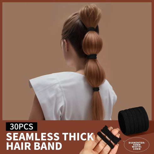 Teenitor Hair Ties Kit, 500pcs Clear Elastic Hair Bands, 30pcs Ponytail Holders, 40pcs Bobby Pins for Women