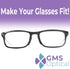 GMS Optical 1.3mm Ultra-Thin Anti-Slip Adhesive Contoured Silicone Eyeglass Nose Pads, 2 Sets / 5 Pack (10 Pair, Black)