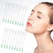 100 Pcs Cotton Makeup Remover Swabs - Disposable Vitamin E Liquid-Filled Swabs for Eye/Lip/Eyebrow Makeup Removal