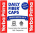 Yerba Prima Daily Fiber Formula - 180 Caps (Pack of 2), Soluble & Insoluble Dietary Fiber Supplement