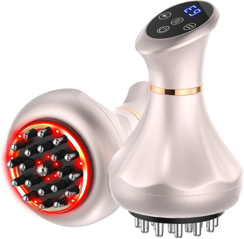 nanagoo Lymphatic Drainage Massager, Anti Cellulite Massage Tool For Belly & Thigh Stretch