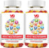 Adult Multivitamin Gummy - 120 Count (Pack of 2) with Vitamin C, Vitamin D, Vitamin E, Niacin, Vitamin B6, Folate,