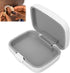 Waterproof Hearing Aid Case, Portable Hard Storage Box Organizer for Sound Amplifier, Drop Resistant