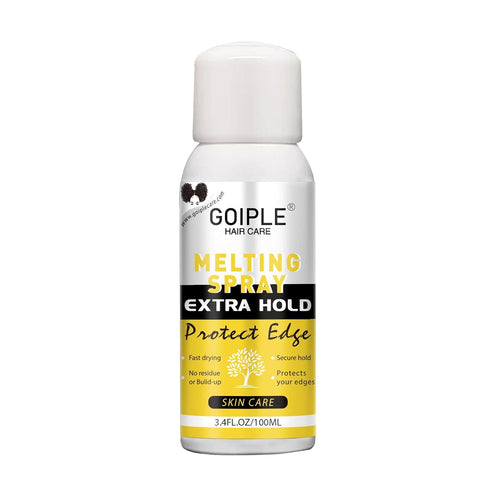 Lace Melting Spray, Glue-Less Hair Adhesive for Wigs, Strong Hold Wig Spray for Closure Front Extensions