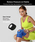 Knee Brace for Men Women, Open-Patella Patellar Tendon Support Strap, Compression Sleeve for Knee Pain (Black)