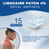 4% Lidocaine Pain Relief Patches, 15 Count Maximum Strength Numbing Gel Patch for Aches and Pains