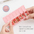 Toeah 2Pack 7 Pill Organizer Am Pm Pill Organizer Day with Braille Pill case Vitamins Fish Oil Supplements