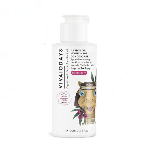 Organic Castor Oil Nourishing Rinse-Off Conditioner - High Percentage of Organic Ingredients