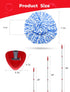 Spin Mop Replacement Head Compatible with O-Cedar RinseClean 2 Tank, 2 Microfiber Refills + Mop Stick (30-58")
