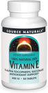 Source Naturals Vitamin E, 400 iu Fat-Soluble Antioxidant, 50 Tablets