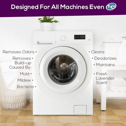 Rejuvenate Washing Machine Cleaner & Deodorizer Tablets - 3 Months Supply (3 Tablets)