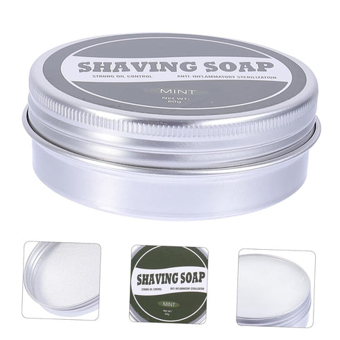 Stirling Shave Soap, 1pc Shaving Soap Cleaning Kit with Sandalwood Shaving Cream for Men