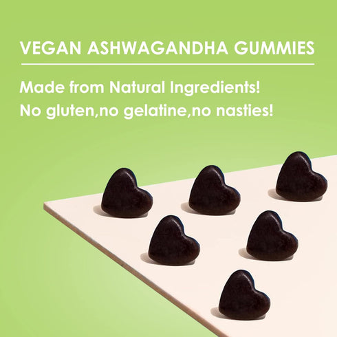 Nature's Key Ashwagandha Gummies, 3000mg High Potency Extract with Vitamin D2, Stress & Mood Support
