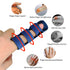 Upgraded Finger Splints (4Pcs) - Trigger Finger Brace with 3 Fixing Straps for Mallet Finger and Arthritis Relief