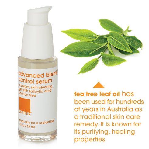 LATHER AHA + BHA Exfoliating Serum - Face Serum with Salicylic Acid & Lactic for Oily & Acne Prone Skin
