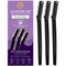 Mom & World ShaveRush Women Precision Face Razors - 5 IN 1 for Instant Hair Removal, Pack of 3