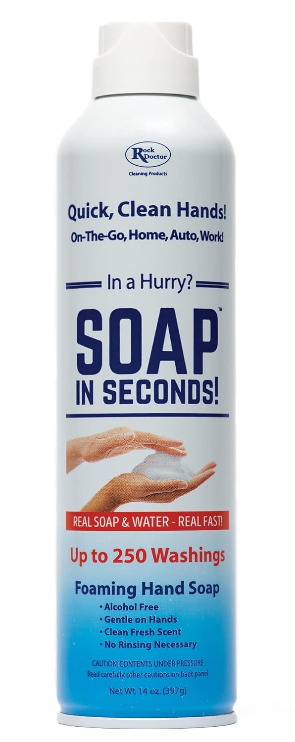 Rock Doctor Foaming Hand Soap In Second, Foaming Soap Refill for Dispensers,
