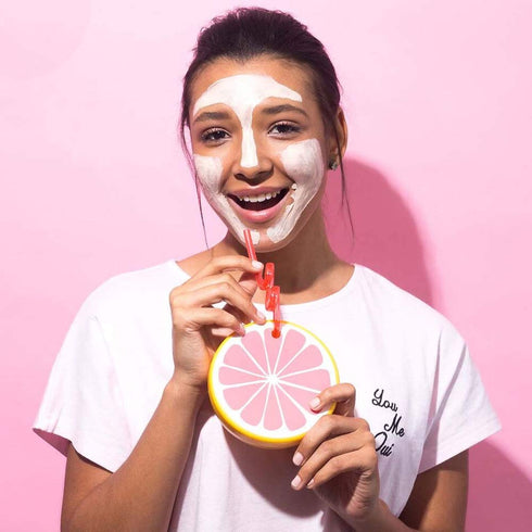 Yes To Grapefruit Brightening Mask - Detoxifying & Balancing for Smooth Radiant Skin with Antioxidants