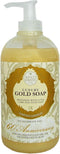 Nesti Dante Luxury Gold Soap, 60th Anniversary Liquid Hand & Face Soap, 16.9 Ounces