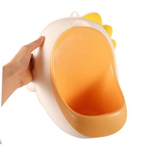 Potty Training Urinal for Boys Cartoon Dinosaur Wall-Mounted Design Safe and Encourages Toilet Use for Toddlers Fun
