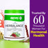 OZIVA 250g Plant Based HerBalance for PCOS | PCOS Supplement for Women for Hormonal Balance & Better Menstrual Cycle |