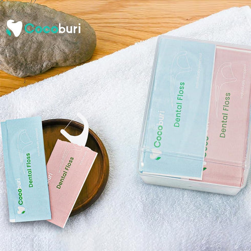 Dental Floss Adult Floss Picks, Single Individually Packaged, Ultra-Fine Adult Floss, No Breakage, Portable Individual