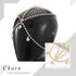 Yalice Gold Layered Rhinestone Head Chain Jewelry, Sparkly Bridal Headpieces for Women and Girls