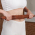 Wooden Massage Stick Self-Care Tool Compact Wood Massager for Home Travel Enhances Blood Flow Lymphatic Circulation