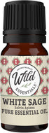 Wild Essentials 100% Pure White Sage Essential Oil - 10ml, Premium Grade, Cleansing, Relaxing, Made in the USA