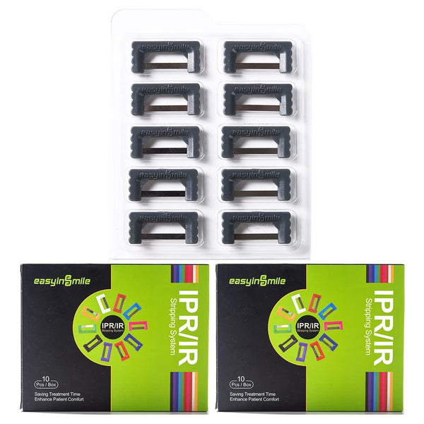 SNAWOP Dental Polishing Strips - 2 Packs Orthodontic Interproximal Reduction IPR/IR System Teeth Enamel Kit