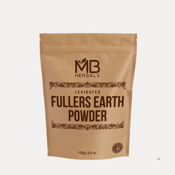 MB Herbals Fullers Earth Powder 100 Gram | Multani Mitti | Bentonite Clay for Face Pack