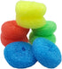 Durable Non-Scratch Nylon Scouring Pads, Multi-Use Kitchen Scrubbers (8-Pack, Random Colors)
