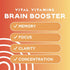 Vital Vitamins Brain Supplements - Memory and Focus Support (2 Pack) with Vitamin B12, Ginkgo Biloba, DMAE