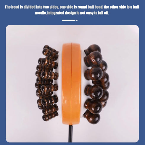 Semme Hammer Hammer Needle,30 Tapping for Massage,Massage for Back, Legs - Relaxing Massager withBead and Comb Massage